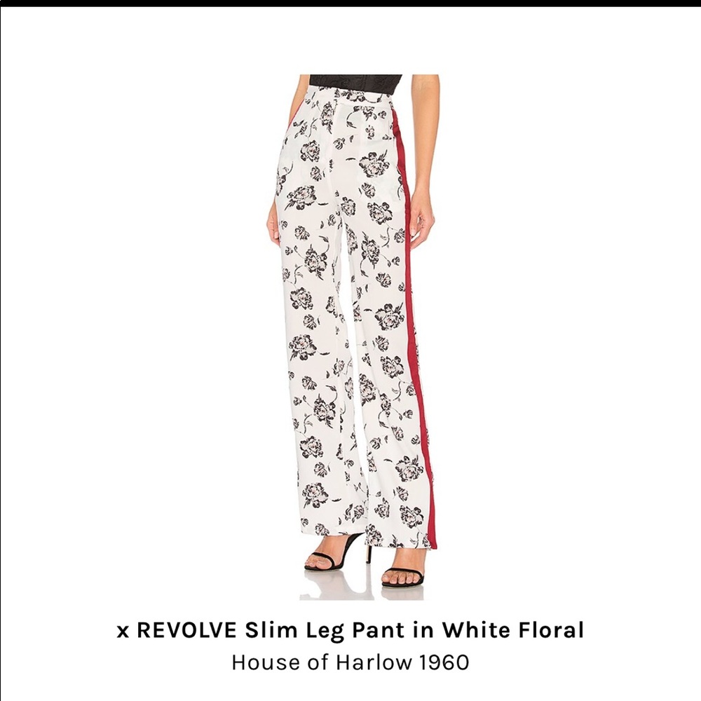 Revolve x house of harlow slim leg pant